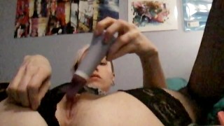 Cute Maid is horny for Halloween