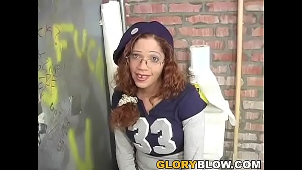 Frankie sucks and fucks black dick in a public place