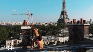LeoLulu in Paris – Wild public sex with the best view possible! Amateur Couple LeoLulu