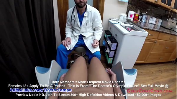 $CLOV Become Taylor Ortega While Olympic Dr. Mistreats This Hot Teenage Gymnast @GirlsGoneGyno.com