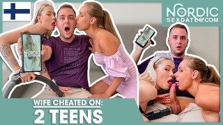 FINNISH PORN: CHEATED on WIFE with these two teens: MIMI CICA + KINUSKI – NORDICSEXDATES