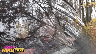 Female Fake Taxi Married man cannot resist Kayla Green’s huge boobs