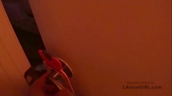 Super cute girl gives big cock some love at her audition