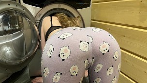 Sexy Babe Stuck In The Washing Machine And Fucked – Anny Walker