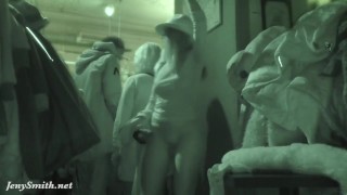 Very Crowded Party! Caught By Security