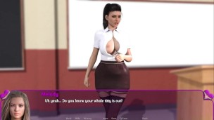FLF. Kinky Teacher Is Showing Her Tits To The Students In The Class Room#17