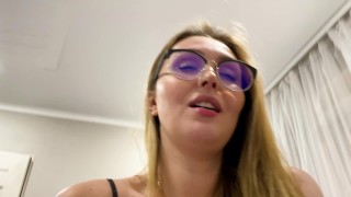 MILF stepmom caught her stepson masturbating and 3 days later fucked him