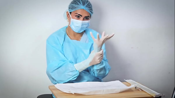 Medical Glove Fetish ASMR by DominaFire