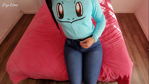 WOW!! mi hermanastra me espera en mi habitacion para follar!! Eliza Evans. culo grande latina, porno casero, pareja amateur