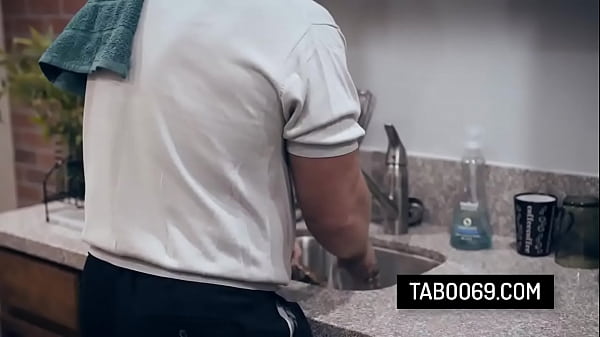 Pregnant teen Maya Kendrick gets fucked by her boyfriends stepdad