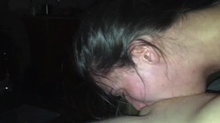 Teen gets throat fucked during quarantine