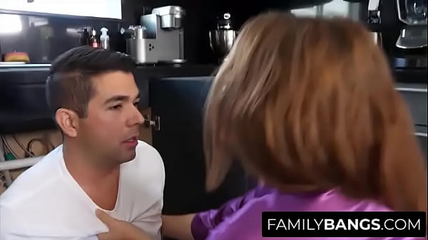 FamilyBangs.com ⭐ Krissy Lynn Stacked in The Kitchen by Husband’s Brother, Jon Rouge