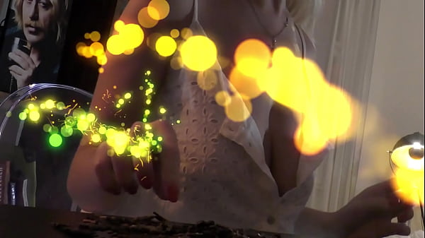 Horny Blonde All Natural Big Boobs Cheating Wife teases a Cock While Husband is Away to get as much as Precum possible in a Bored Ignored Handjob