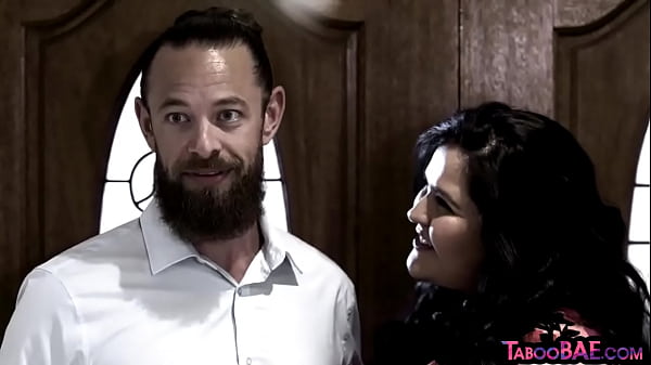 Slutty pussylicked babysitter babe rides her horny boss