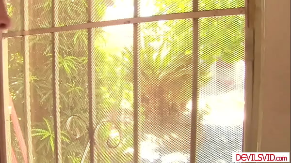 Blonde teen babysitter gets fucked by boss on her first day