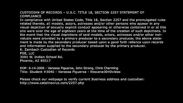 LICENSED TO BLOW – Vanessa Figueroa He Has The Biggest Dick Ever