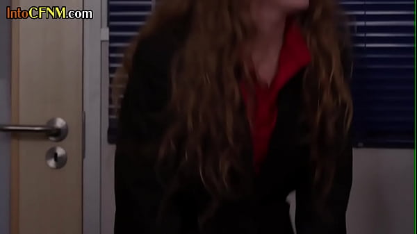 CFNM classy secretaries jerk colleague cock in office group