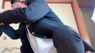 ヤンキー高校生は初めてみる友達のフル勃起したチンコに戸惑いつつフェラをする