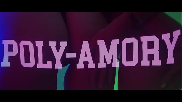 Poly blowjob with 2 girls