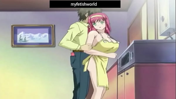 The busty maid started working naked at my house, I got the message and started fucking her, but then there was a threesome