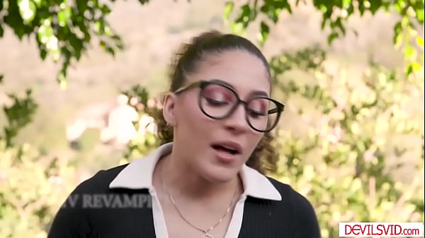 Big tits teen fucked by an old handyman