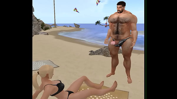 hamdsome hunk cam heyward’s beach adventure