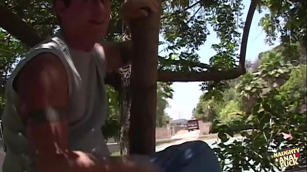 Sexy German redhead loves to slap her partner while riding him on the open