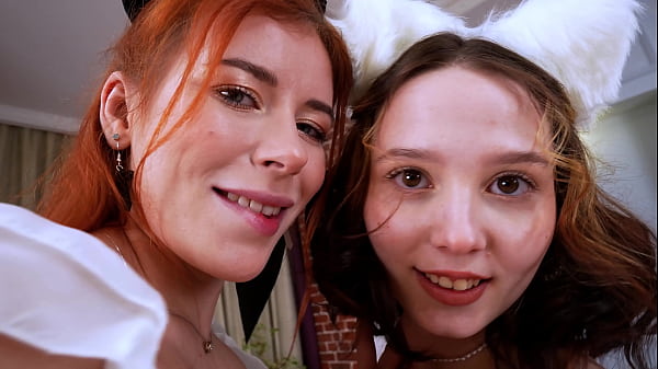 4on2 GANGBANG! Two sluts Akina Asmus & Luna Rishi decided to fuck their ex-boyfriends together at the same time EKS340