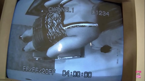 Alexia cant wait to suck the cock sticking out of the hole in the wall