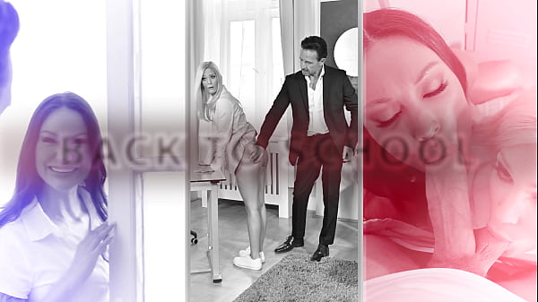 Back To School Chapter 1: Nympho Teacher Monika Fox Invites Over Colleagues For A DP Fuck Fest GP3086