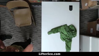 Big Boobs Thief Dakota Rain Steals Cucumber for Masturbating so Officer Gives Her His Dick Bigger than Cucumber – Liftersex
