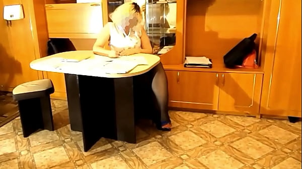 Boss Fucks me in the office on the table