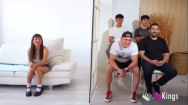 Aska’s GREAT LATIN ASS Vs 4 Latin dudes. She’ll pick just one or BANG ‘EM ALL??