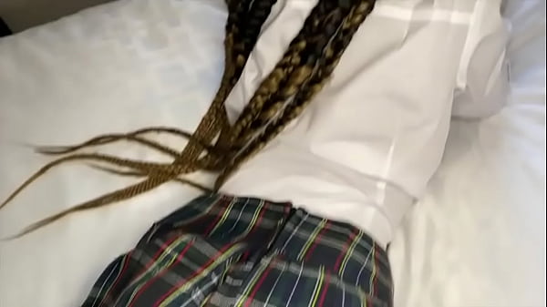 Libidinous black nymph Raven crazy