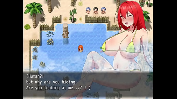 Protagonista decide aproveitar para ficar de biquíni e vários homens ficam observando ela – Rebecca And The Sword Of Nasty Curses – Parte 6