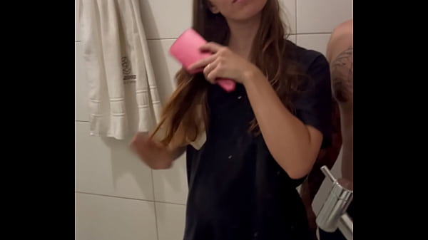 Selvageria romantica no banho