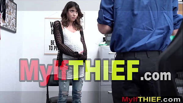 Skinny MILF UK shoplifter caught and she must endure a rough fucking session as a consequence