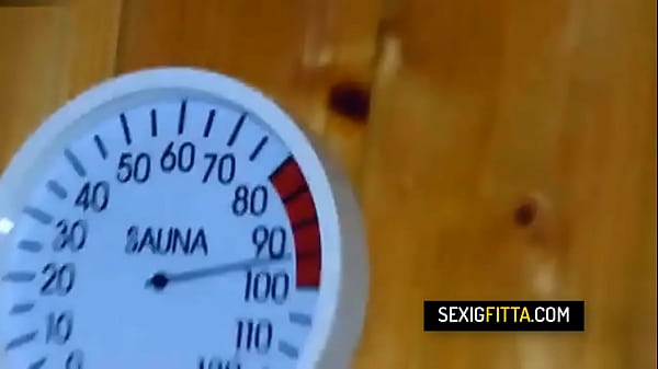 Swedish couple have sex in sauna