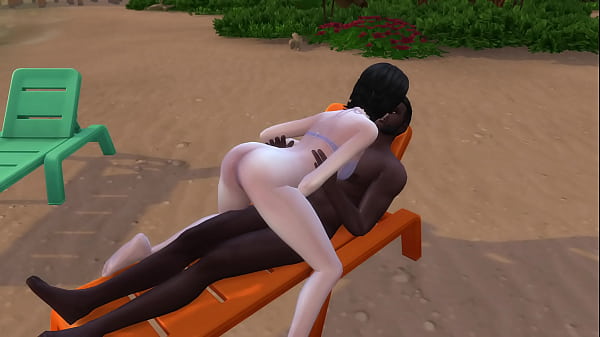BBC at the beach – Sims 4