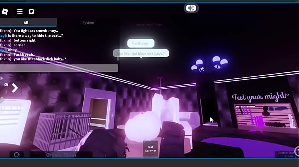 Fucking a guy in a roblox condo for money