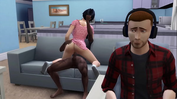 Lustful wife ch**ts on inattentive husband – 3d animation porn fantasy