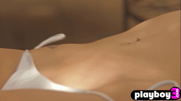 Passion and warm day with two lesbians Elle Alexandra and Hayden Hawkens