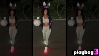 Sexy ebony MILF pornstar with perfect ass and hot small tits Misty Stone masturbated