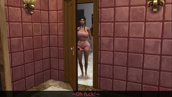 Girl who spys on stepsister’s sex gets fucked hard