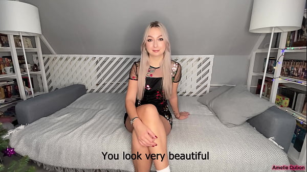 He Fed Cum to a Blonde at the Casting – Amelie Dubon