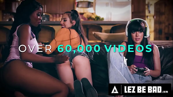 LEZ BE BAD – Petite Claire Roos ANAL FISTS Hot Charlotte Sins While PUSSY FISTING Sexy Millie Morgan