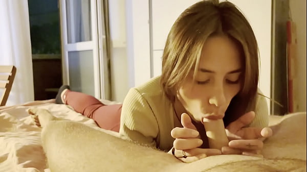 My Gym Partner Loves Gives Sloppy Blowjob insead of going o he gym