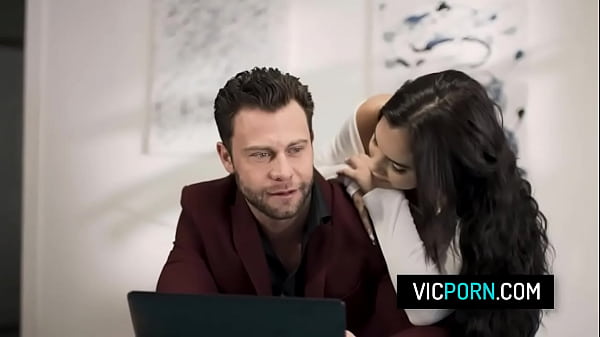 Perv husband fucks mistress while his wife waits in other room – Rachael Cavalli, Violet Starr