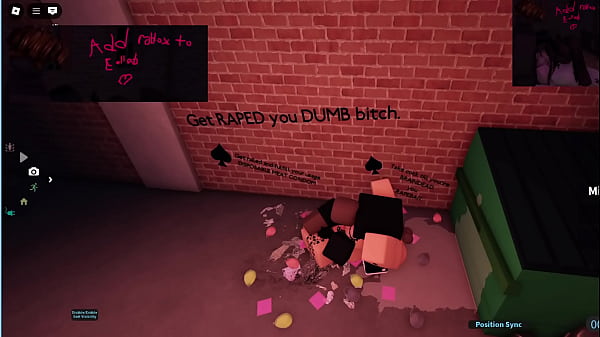 Secretary gets   by a thug | ROBLOX