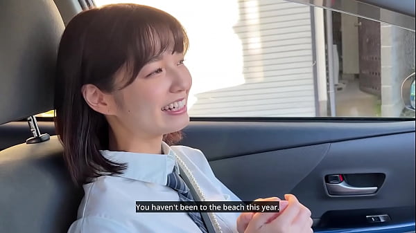 [English dubbing] Sumire (18)/She wants to have sex with him and says ‘I want to go to your house’! She has sex immediately at her boyfriend’s house after a date at the beach!